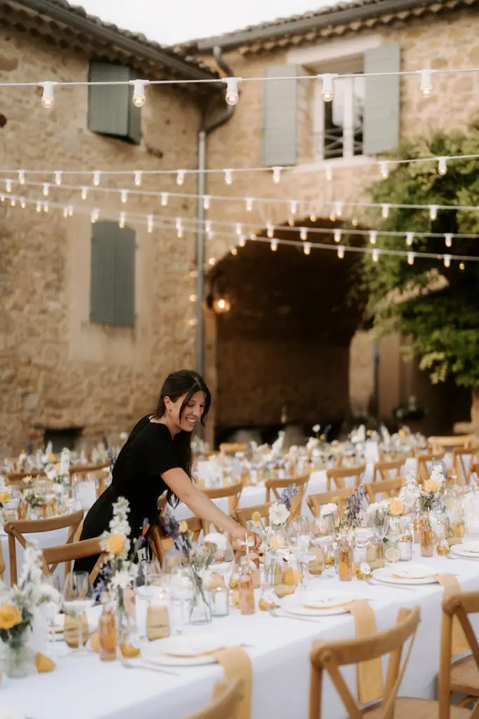 Wedding planner au domaine de Valbonne en Provence