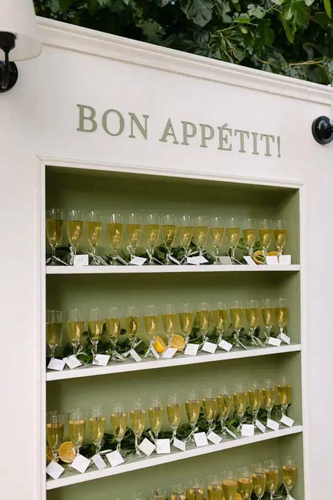 Plan de table pour un mariage en Provence