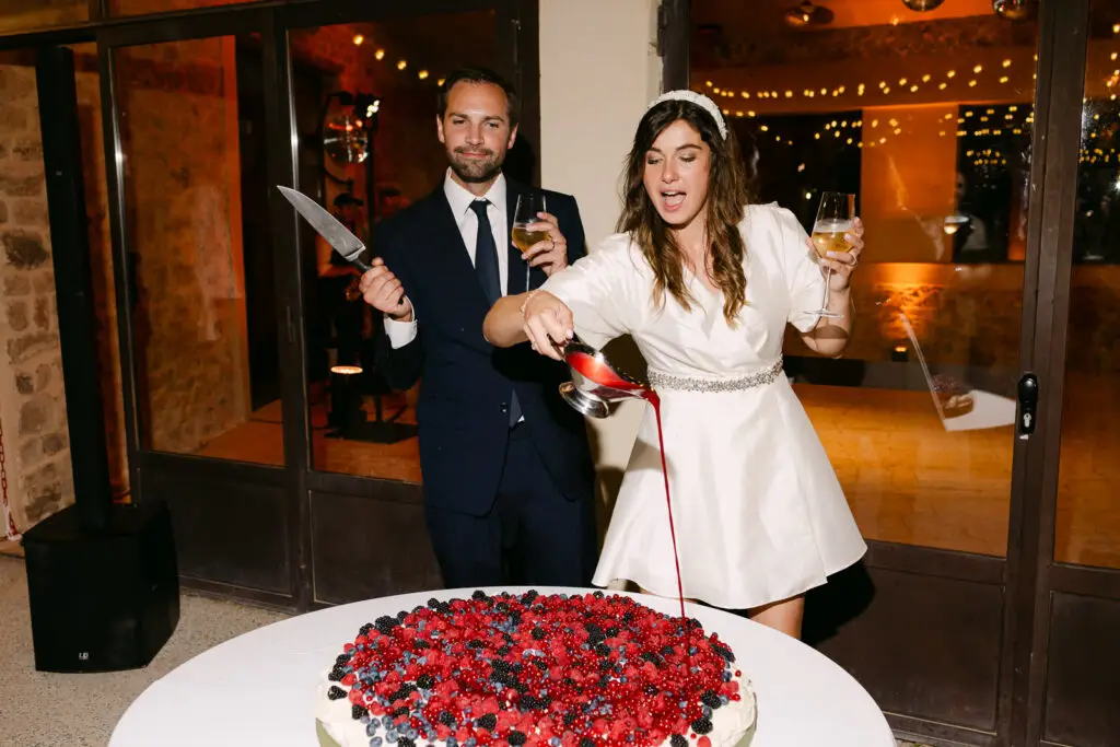 Buffet dessert pour un mariage au Domaine de Valbonne
