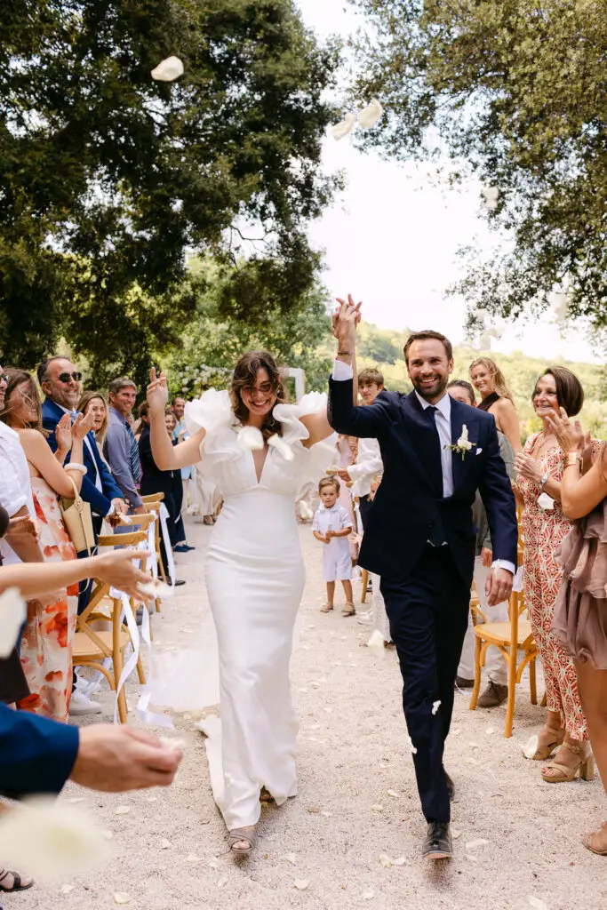 Cérémonie laïque en plein air au Domaine de Valbonne