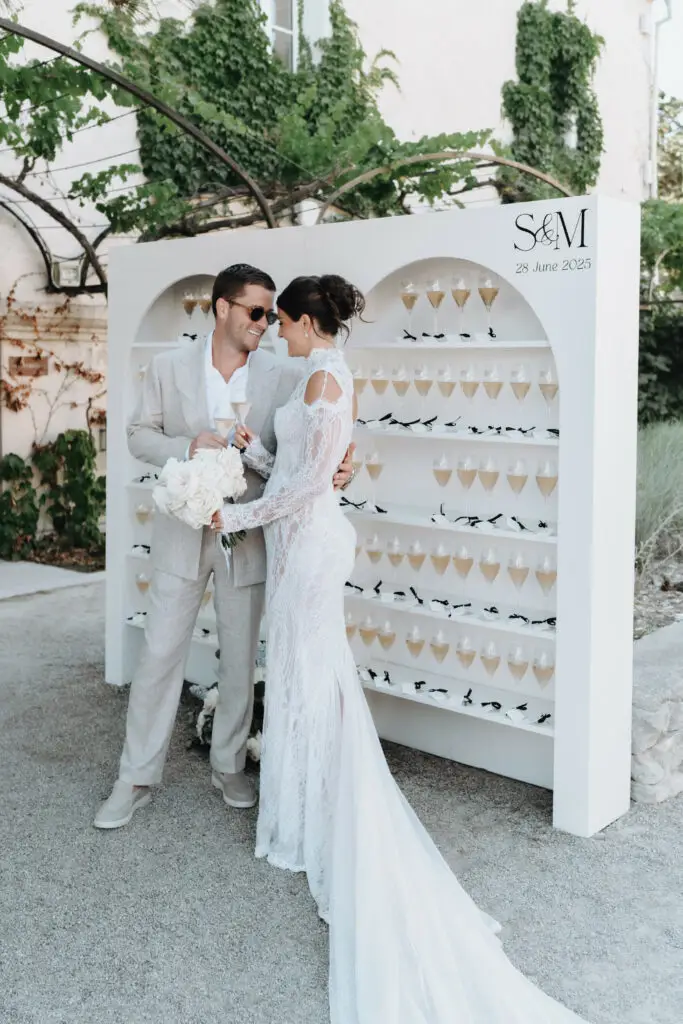 Plan de table pour un mariage en Provence