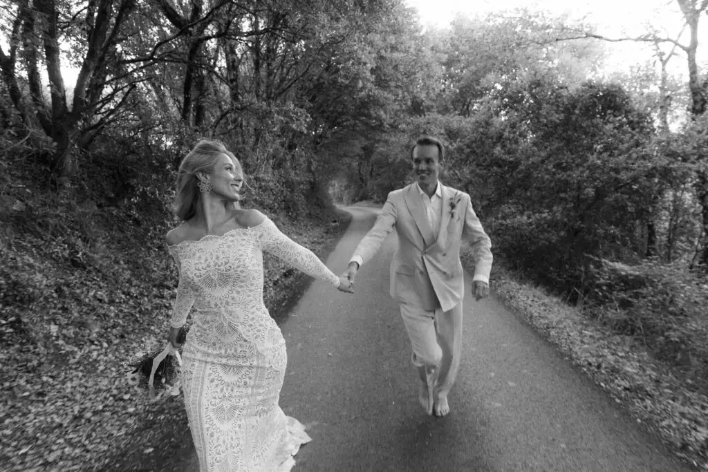 Photo de couple au domaine de Valbonne en Provence